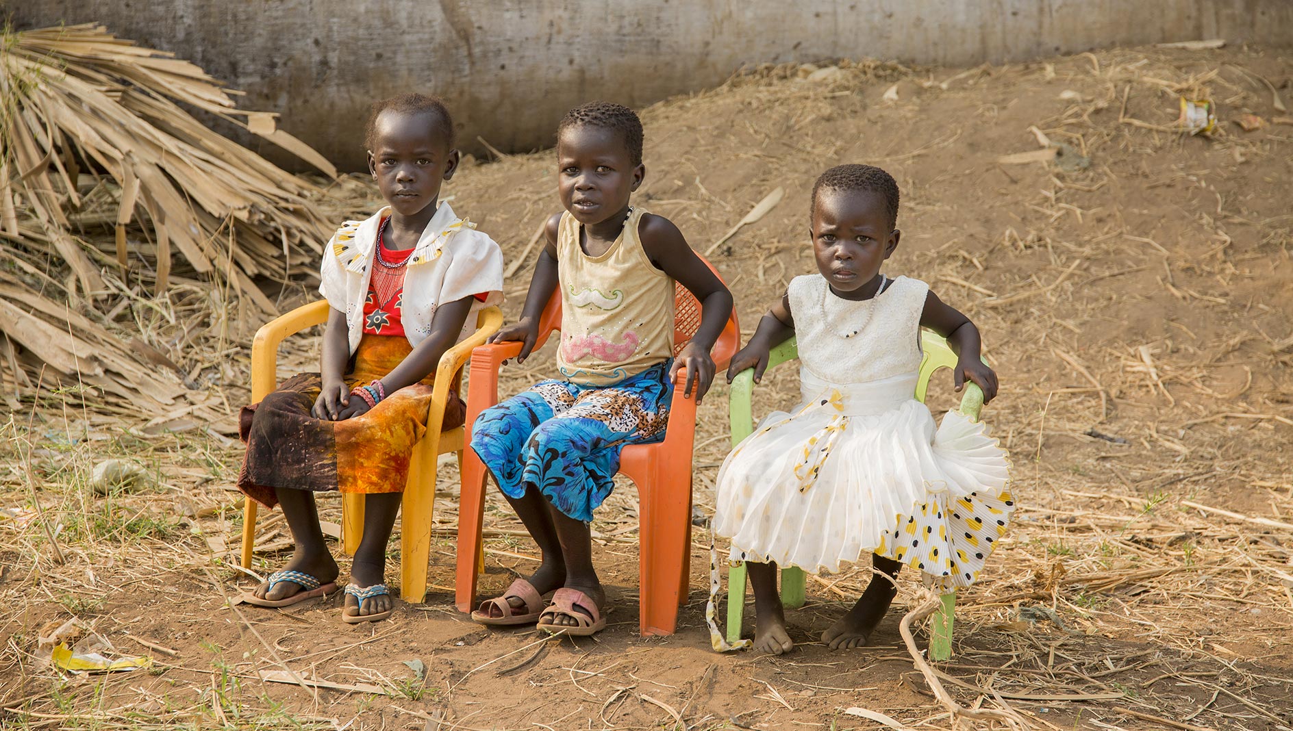 Bambini nella missione salesiana di Pugnido Etiopia