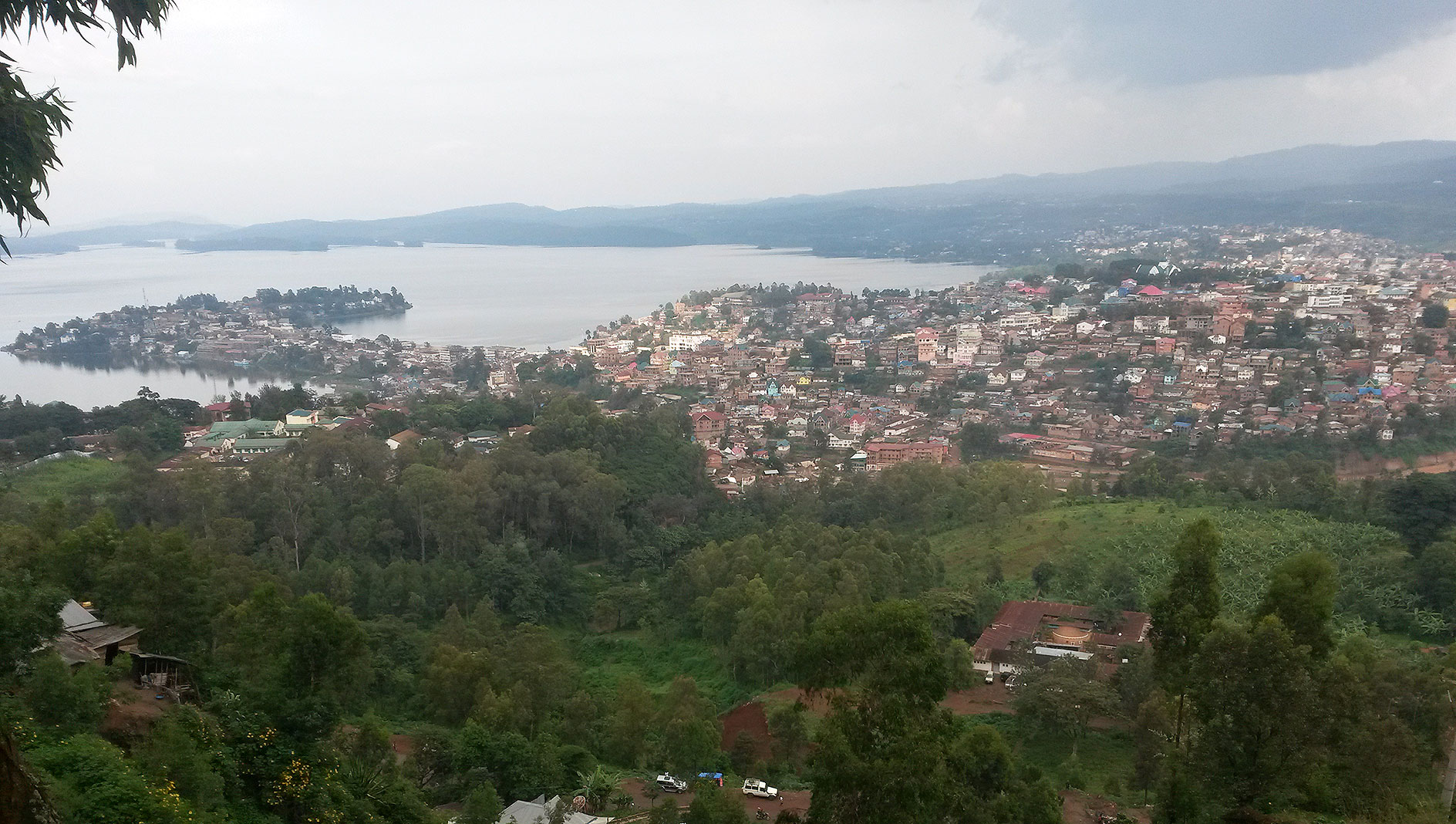 Bukavu in Repubblica Democratica del Congo