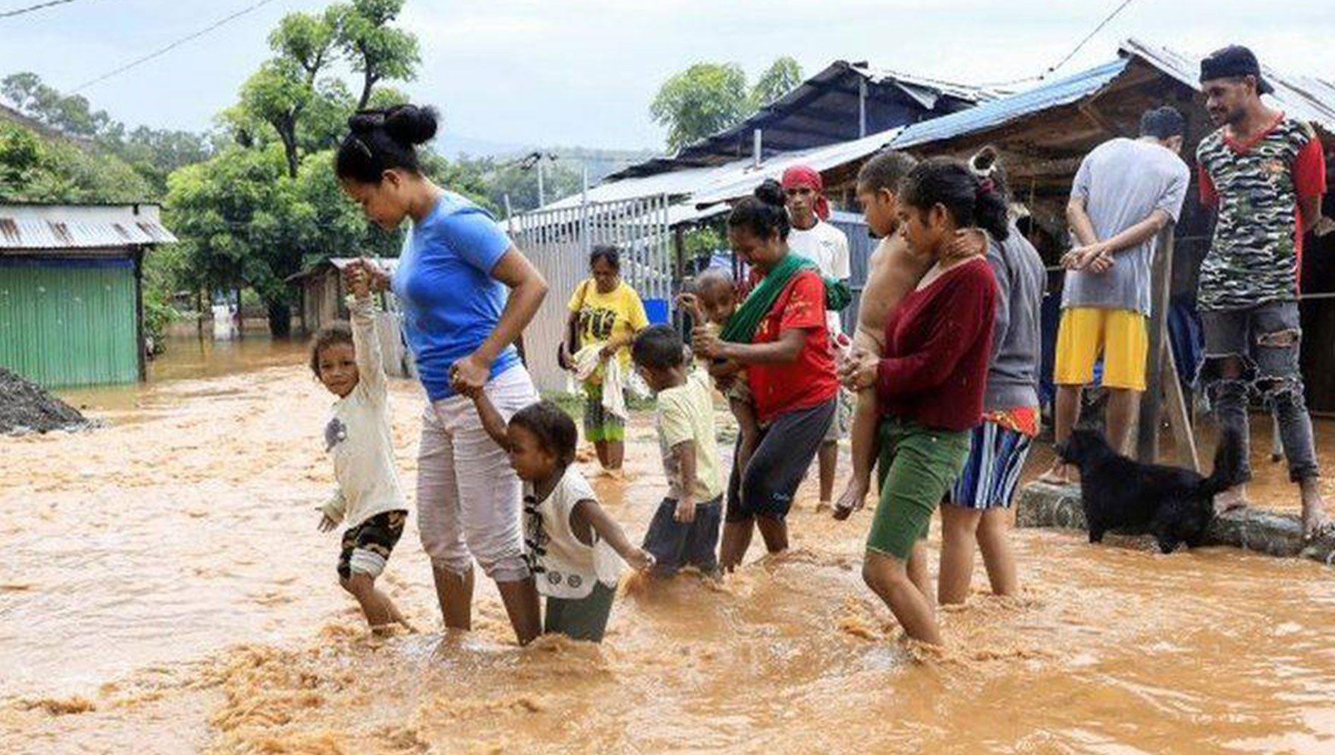 Emergenza alluvione a Timor Est