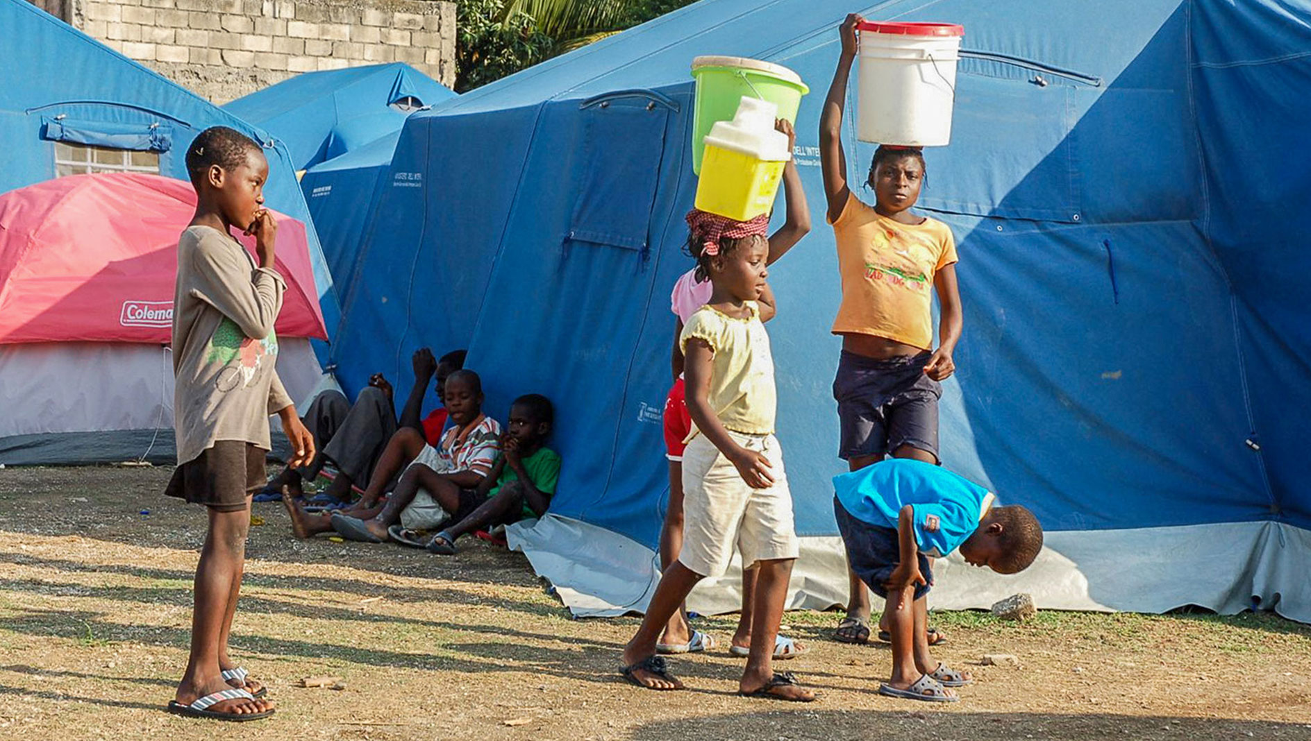 Bambini di Haiti